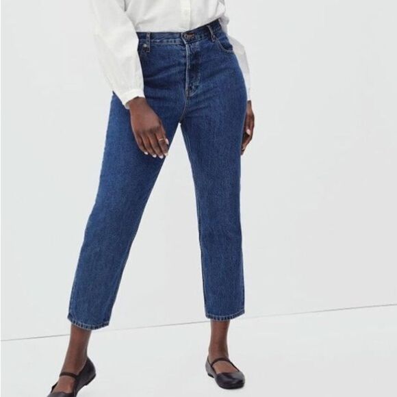 New Everlane 90’s Cheeky Crop Jeans Sz 26 - Picture 1 of 8